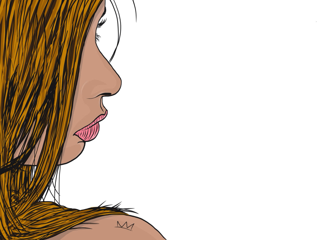 adobe draw ILLUSTRATION  Drawing  girl female iPad vector