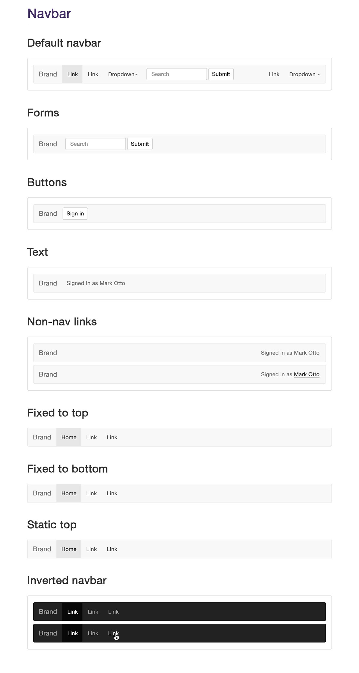 bootstrap Bootstrap Components psd