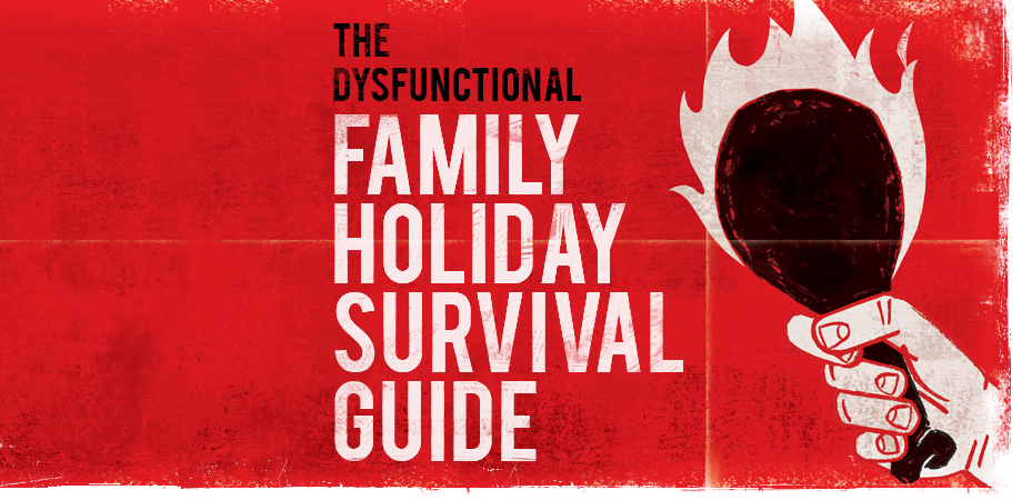 thanksgiving survival guide info graphics