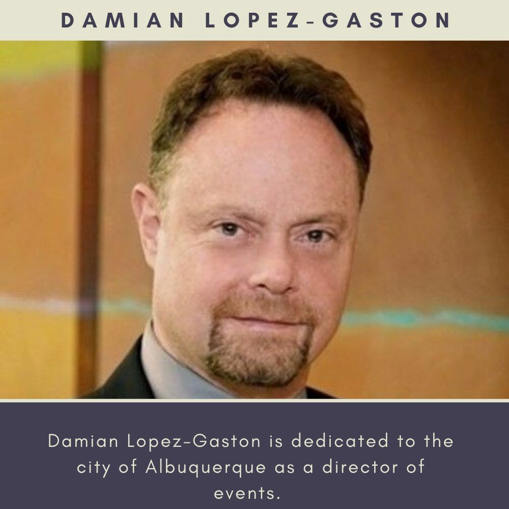 Damian Lopez-Gaston is a man of leadership with exceptional coordination skills.