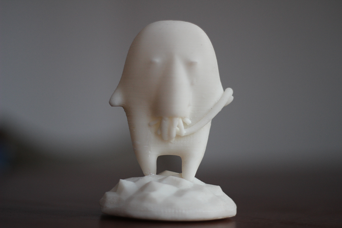 3D printing toy character design yoto 3d model c4d