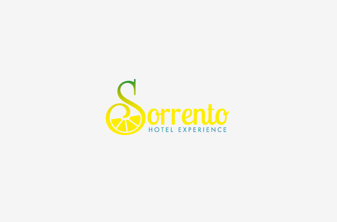 hotel city lemon Italy brand logo Experience tourism identity Confused scribbles sketchbook