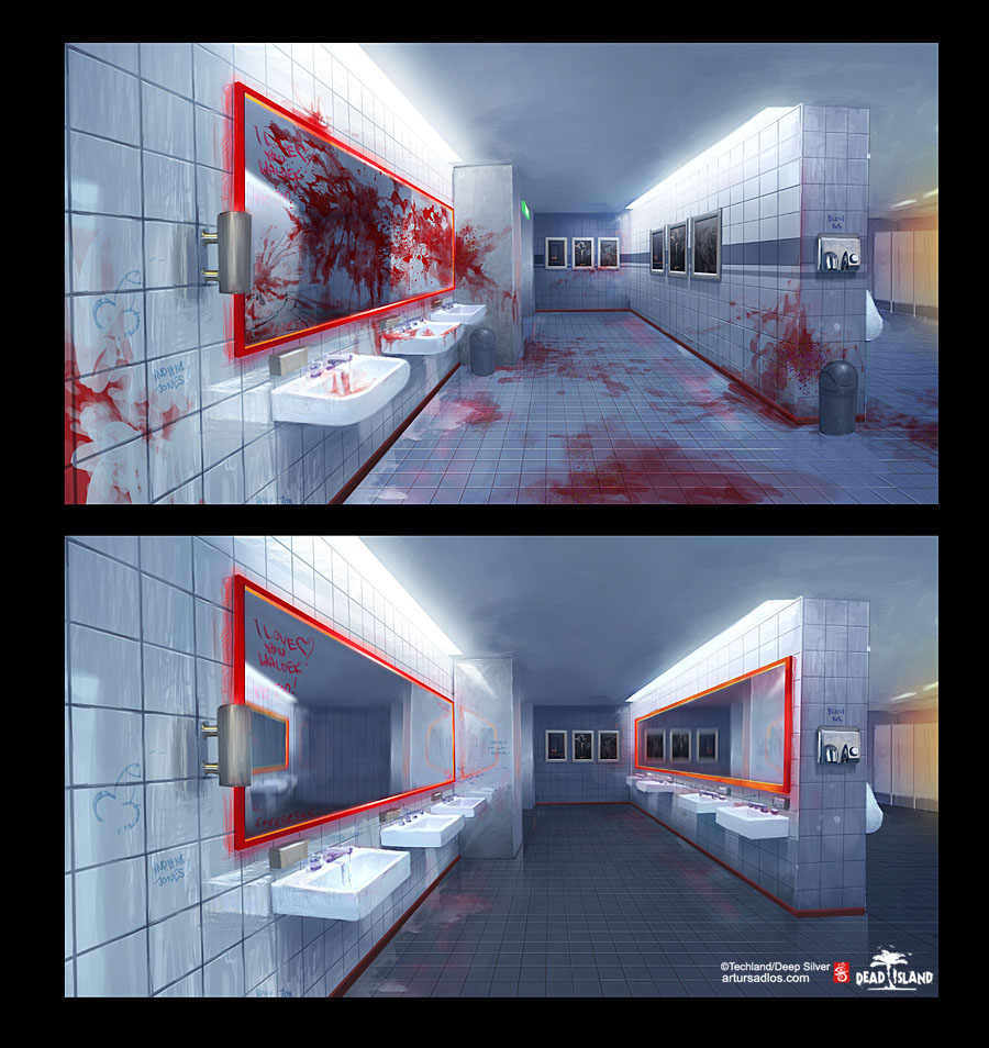 zombie horror concept art Game Art