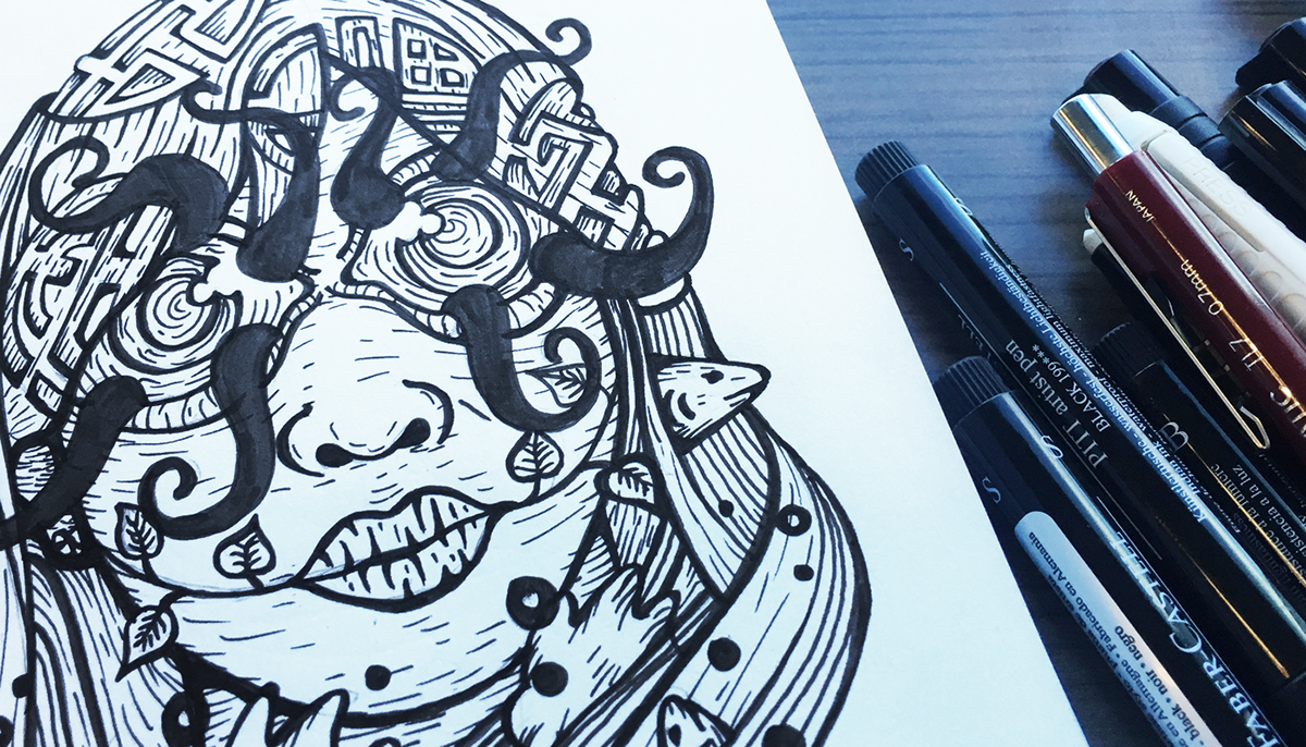 sketching Eyelashes monsters sketchbook vector inspiration eyes