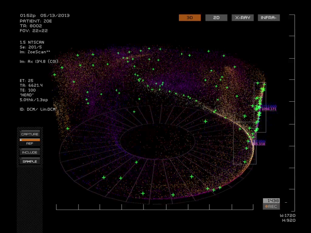 The Lazarus Effect screen graphics x-particles