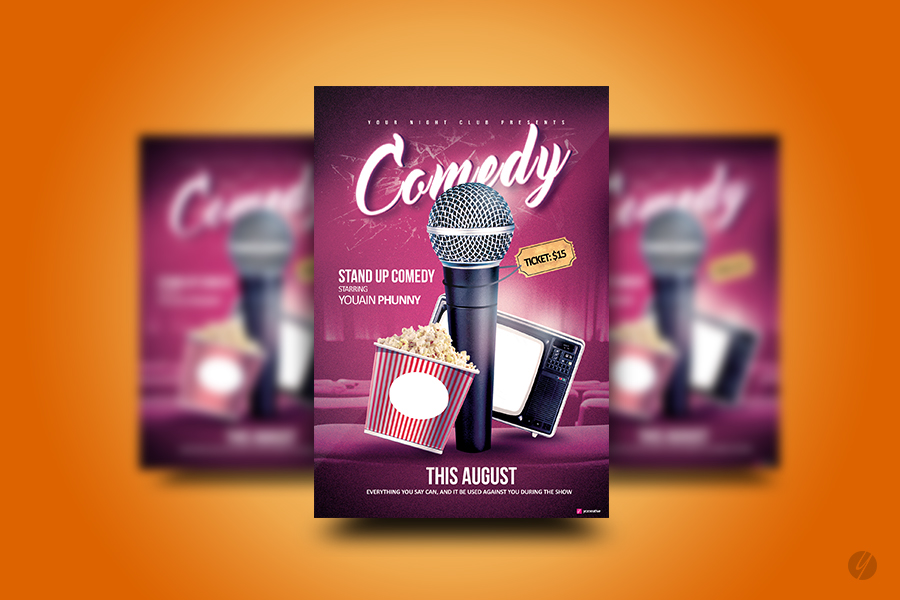 stand up comedy comedy  Show comedian artist performer guest flyer Event