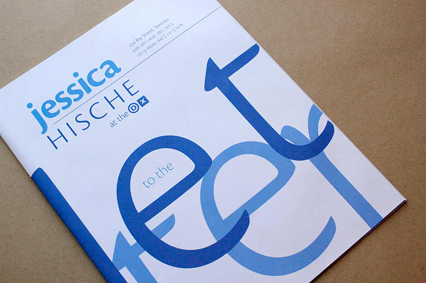 Booklet brochure publication type Jessica Hische book