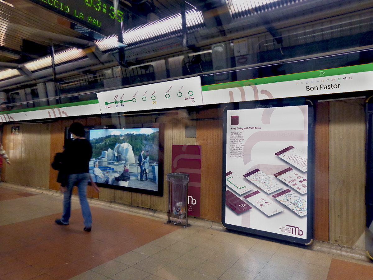 tmb barcelona metro liznobles information design