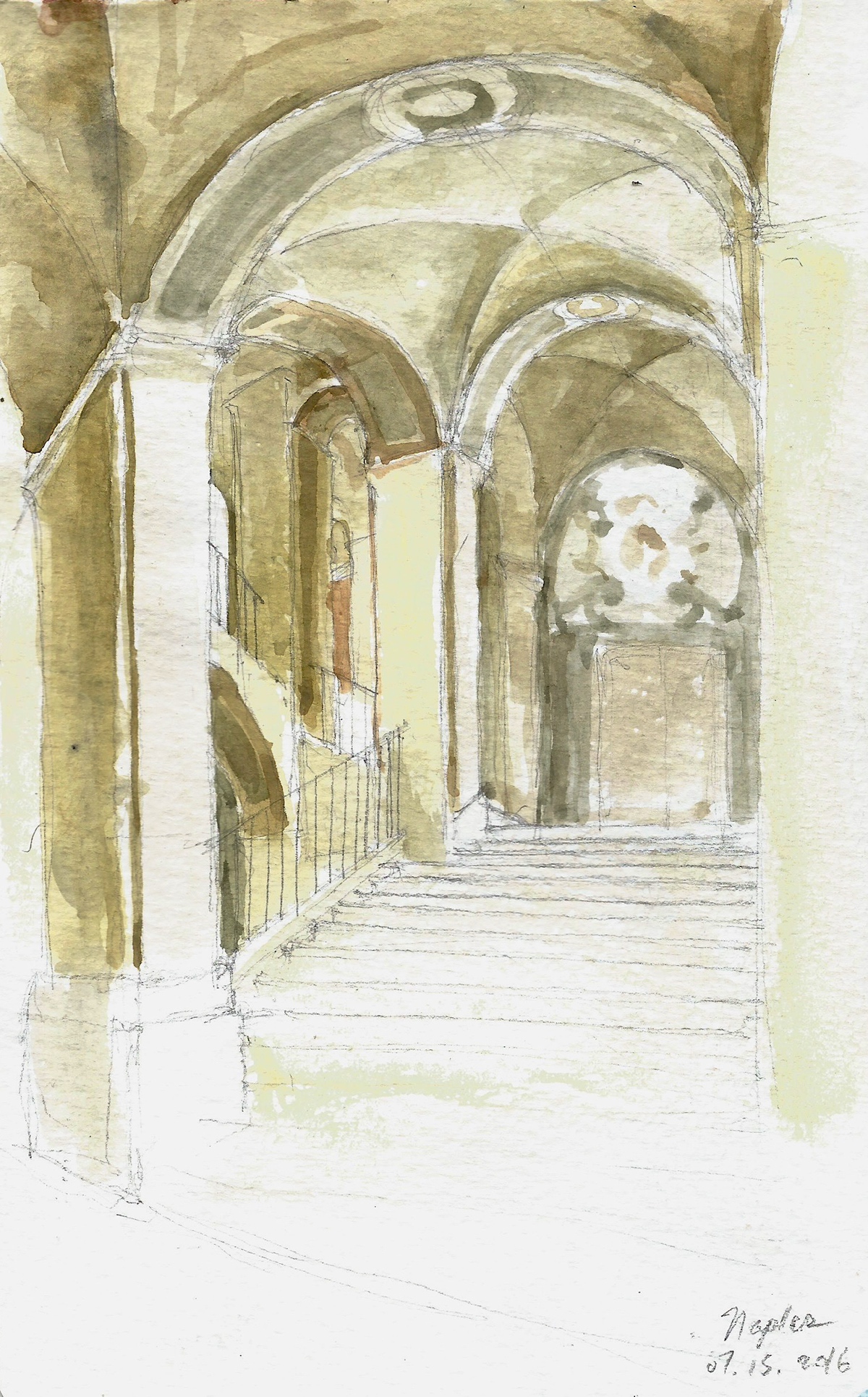 risd Rome sketchbook watercolor pen moleskine architecture