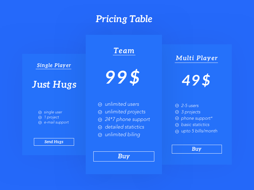 Price Table Design. Price Table UI. Pricing Table. Pricing Design.