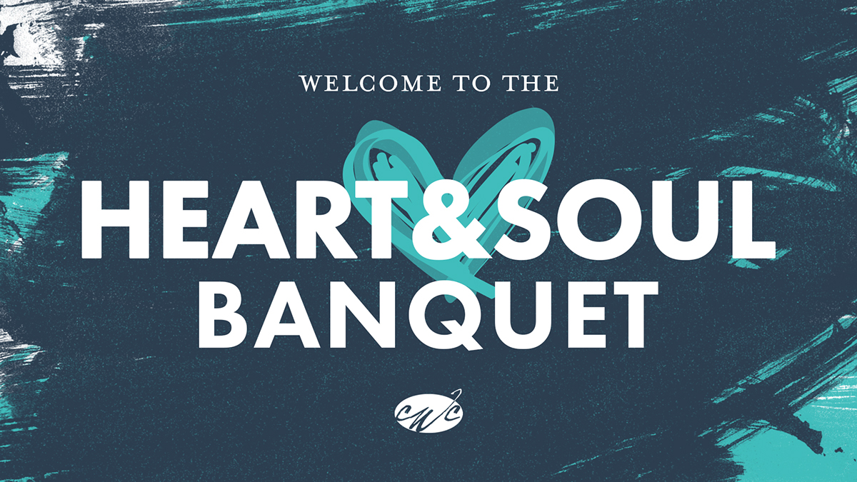 banquet Chruch Design cwc cwcoa heart and soul Vision Video church vision Heart Logo banquet logo