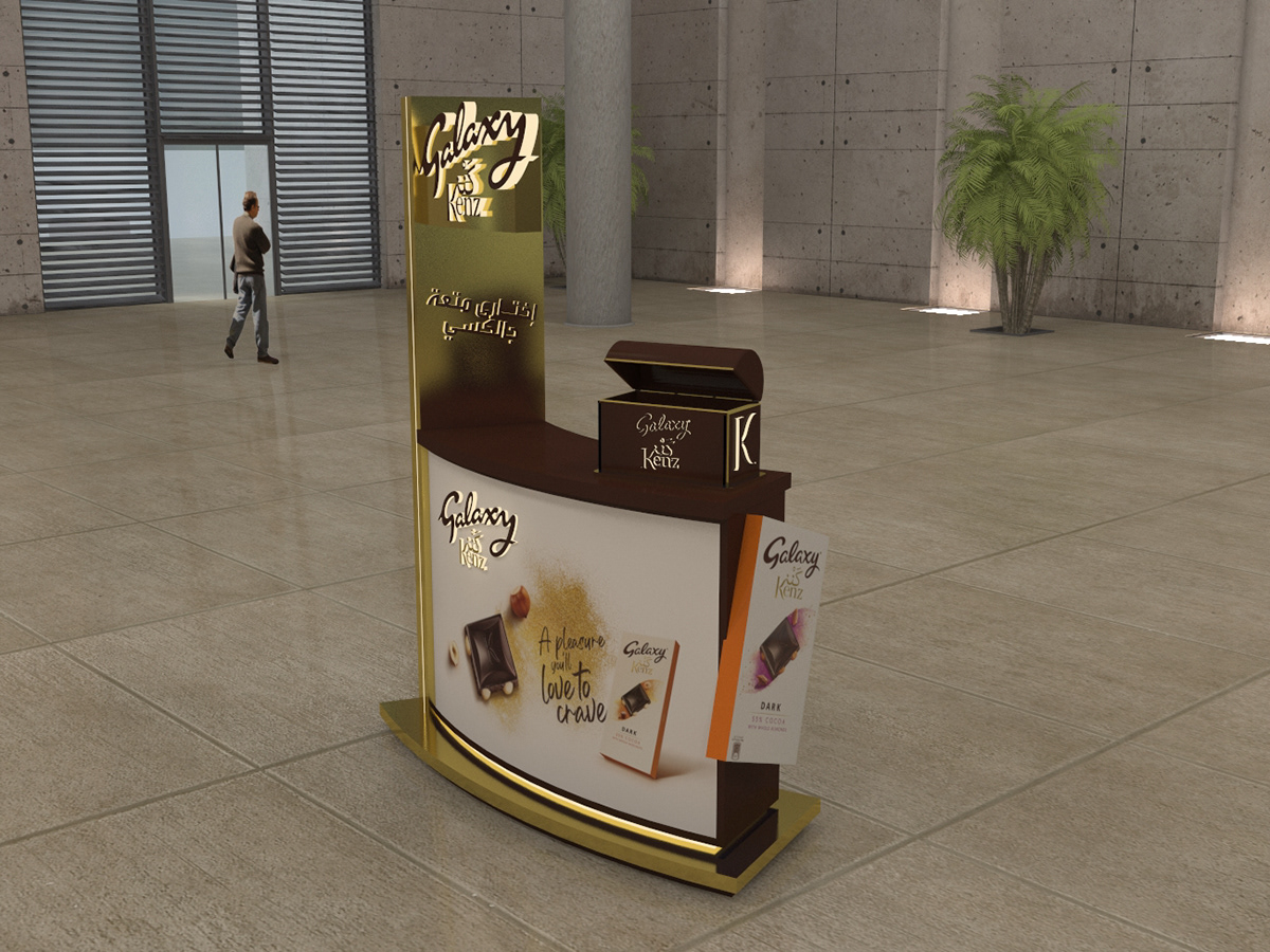 3D booth stand design