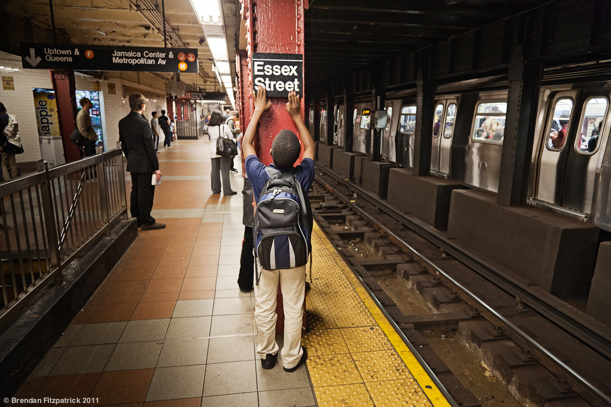 new york city subway candid Urban Transport commuters trains