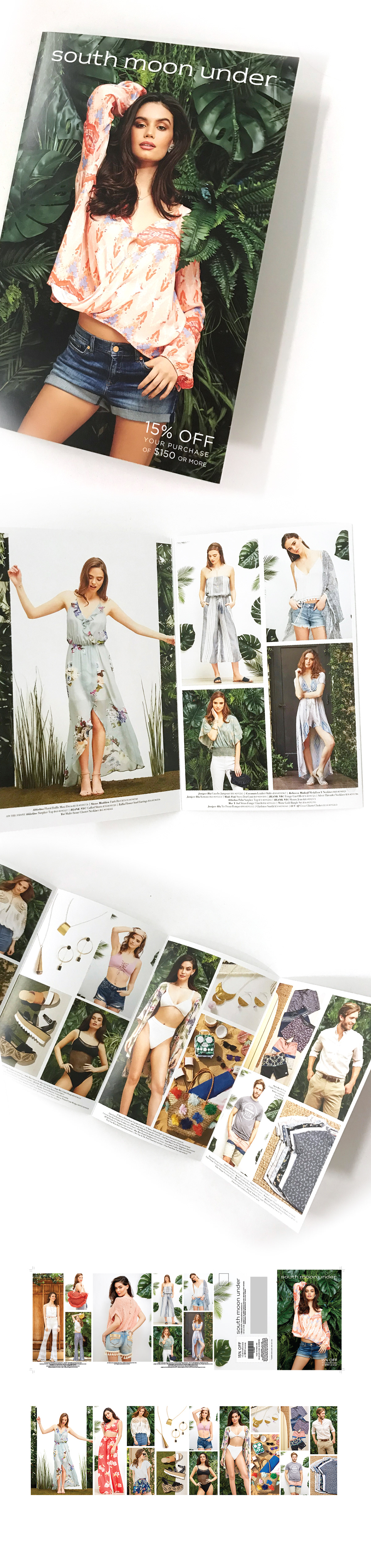Fashion  marketing   Email mailers postcards promotions Signage