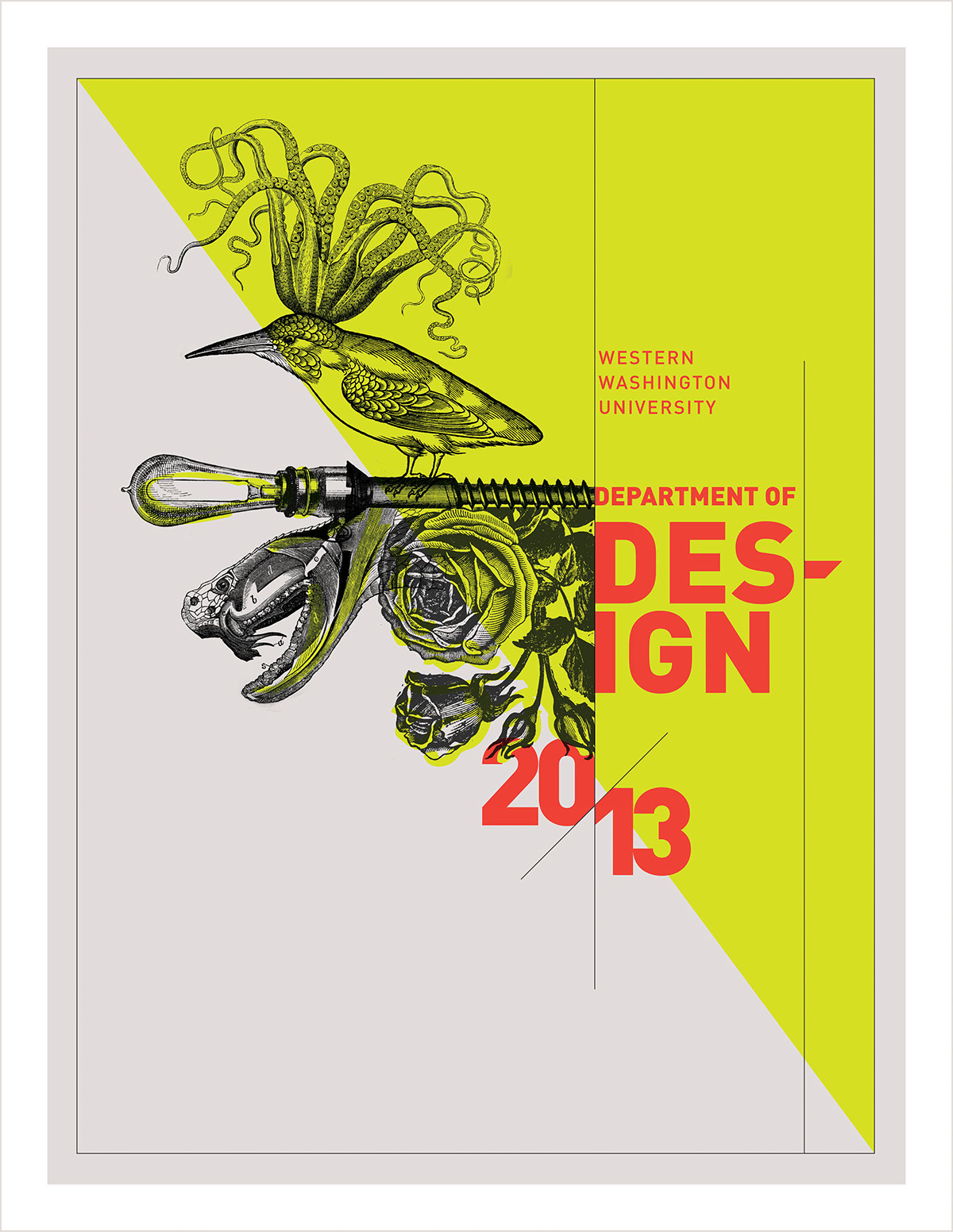 Exhibition  showcase Show design college Event Promotion Invitation postcard copywrite identity brand neon bright