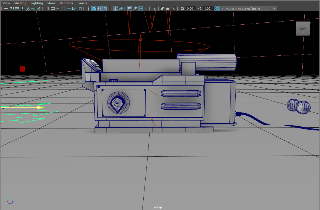 Maya Ghostbusters 3d modeling Render 3D