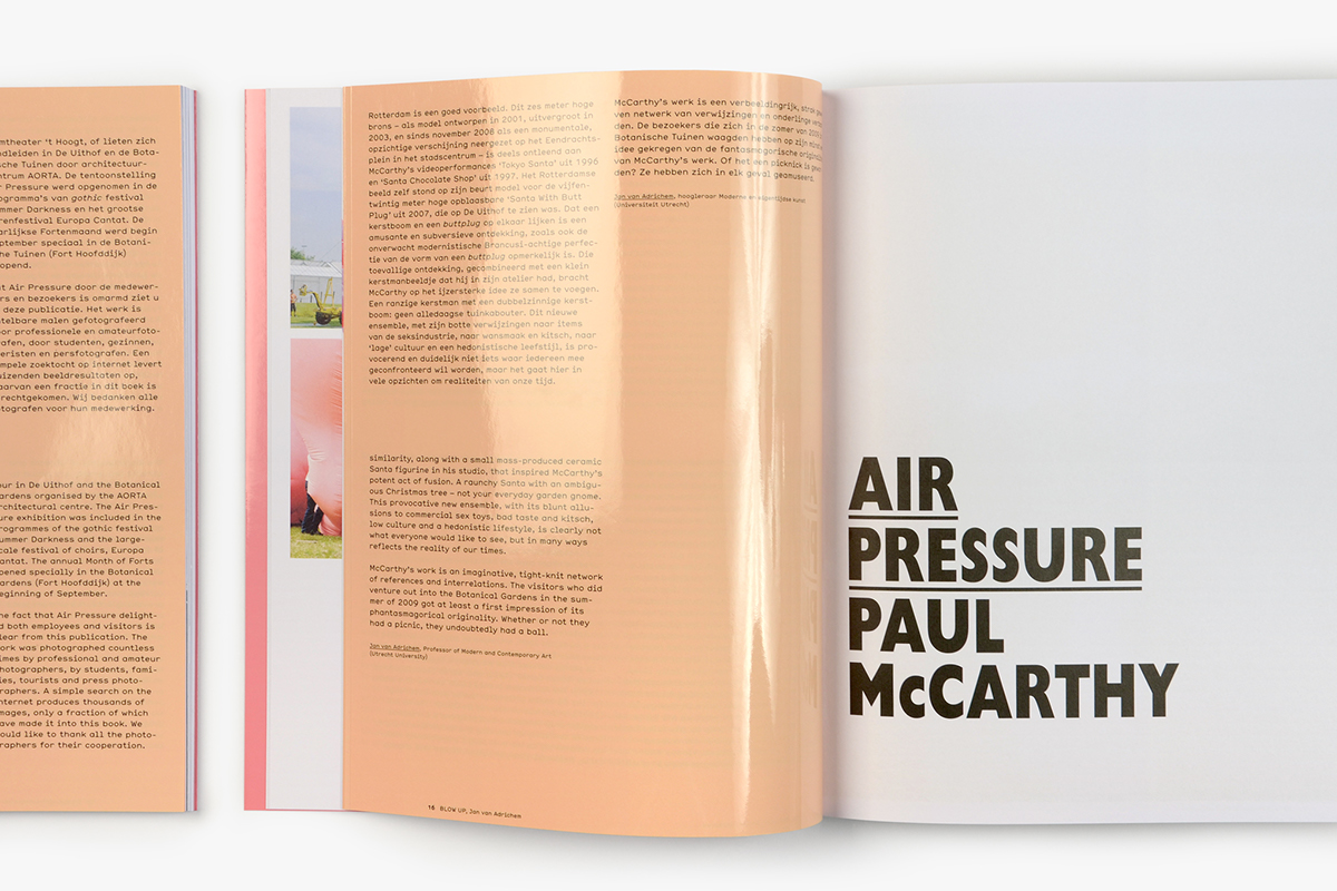 Catalogue publication Paul Mc Carthy