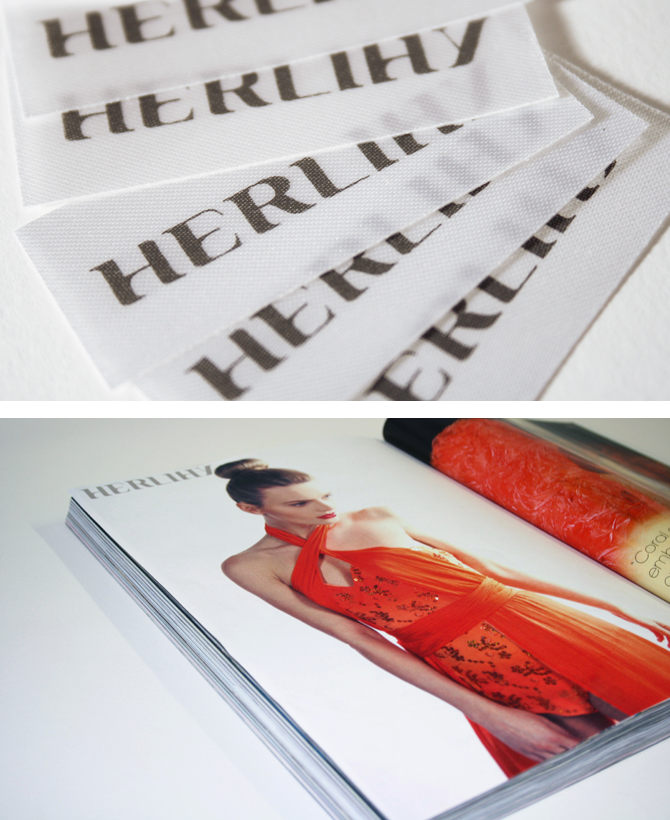 Herlihy house of  fashion  sinead o'herlihy  manchester fashion week  fashion branding  branding  gfsmith  Foil  foil blocking