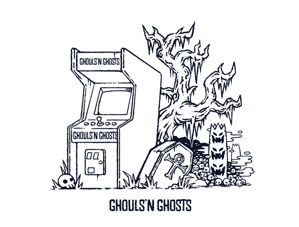 Games capcom fanart arthur ghost goblin ghoul