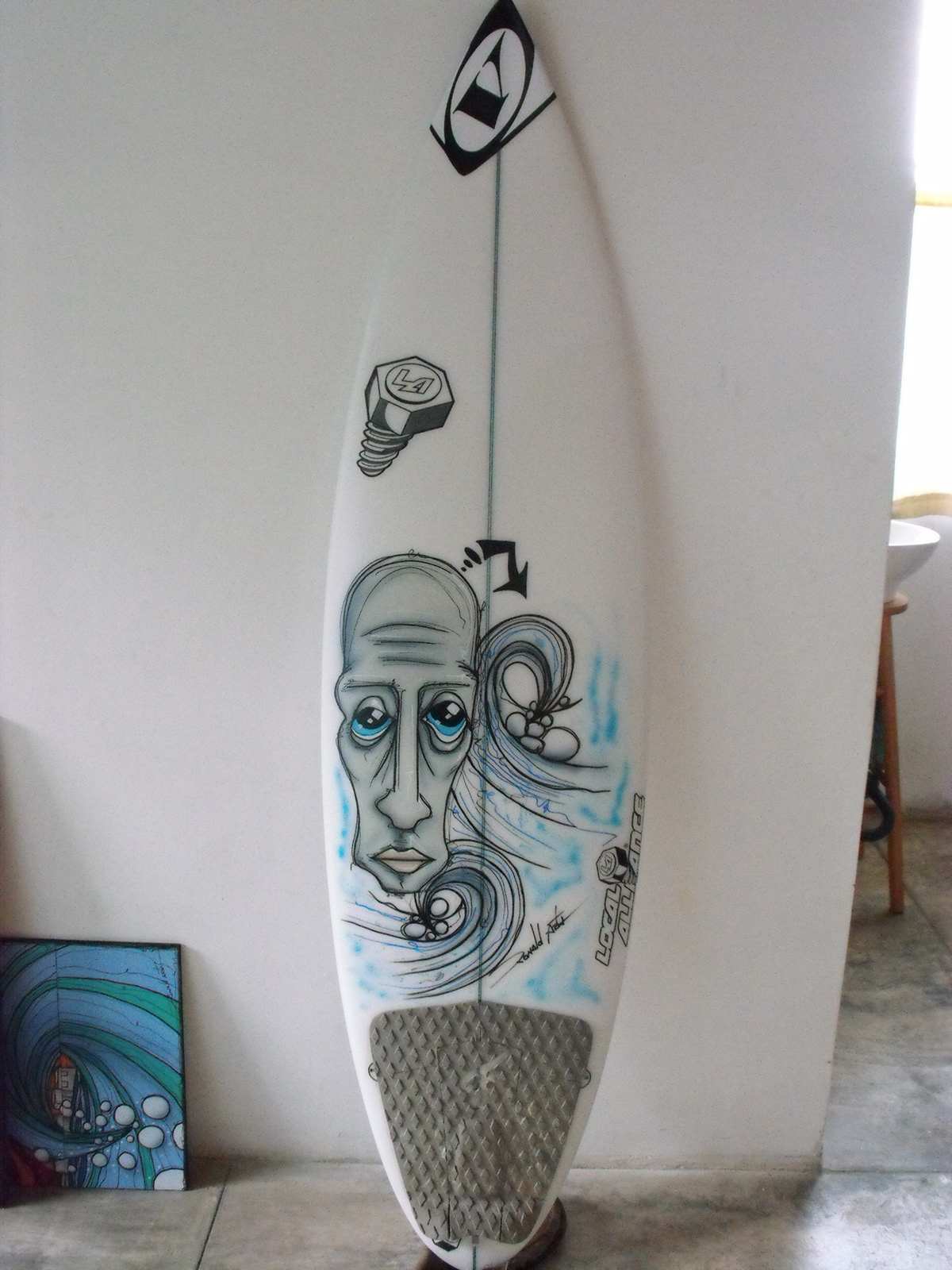 Tablas de surf arte Ronald Artx ilustracion ILLUSTRATION  surfboards