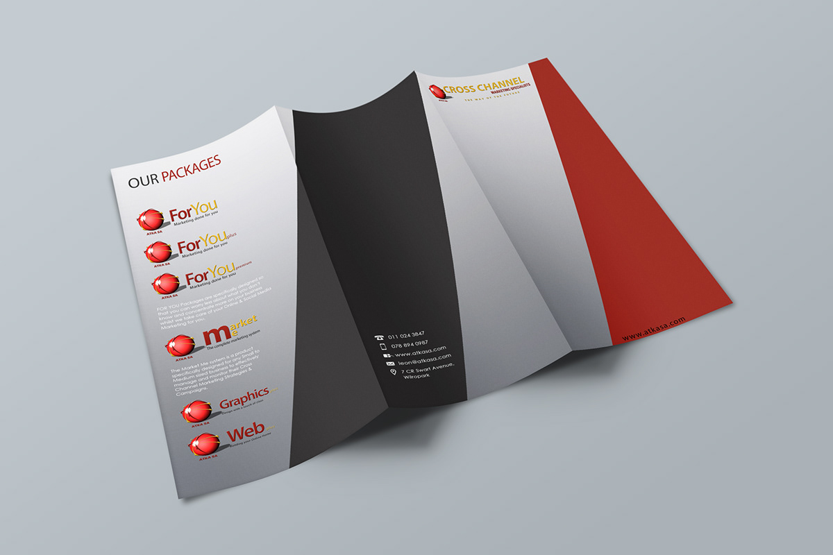 brochure design ATKA SA