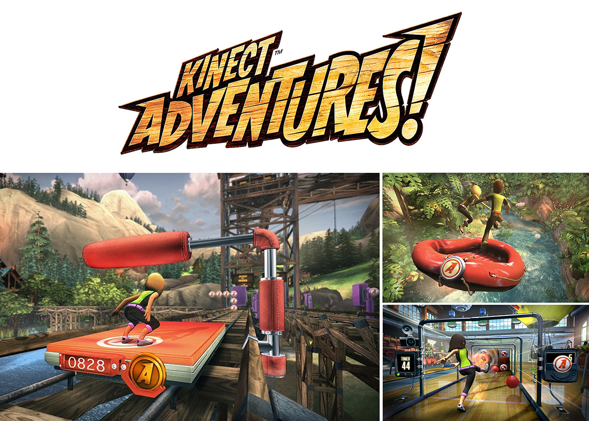Kinect Adventures Microsoft kinect concept art avatar xbox XBOX 360 characters vehicles environments Environment design microsoft game studios