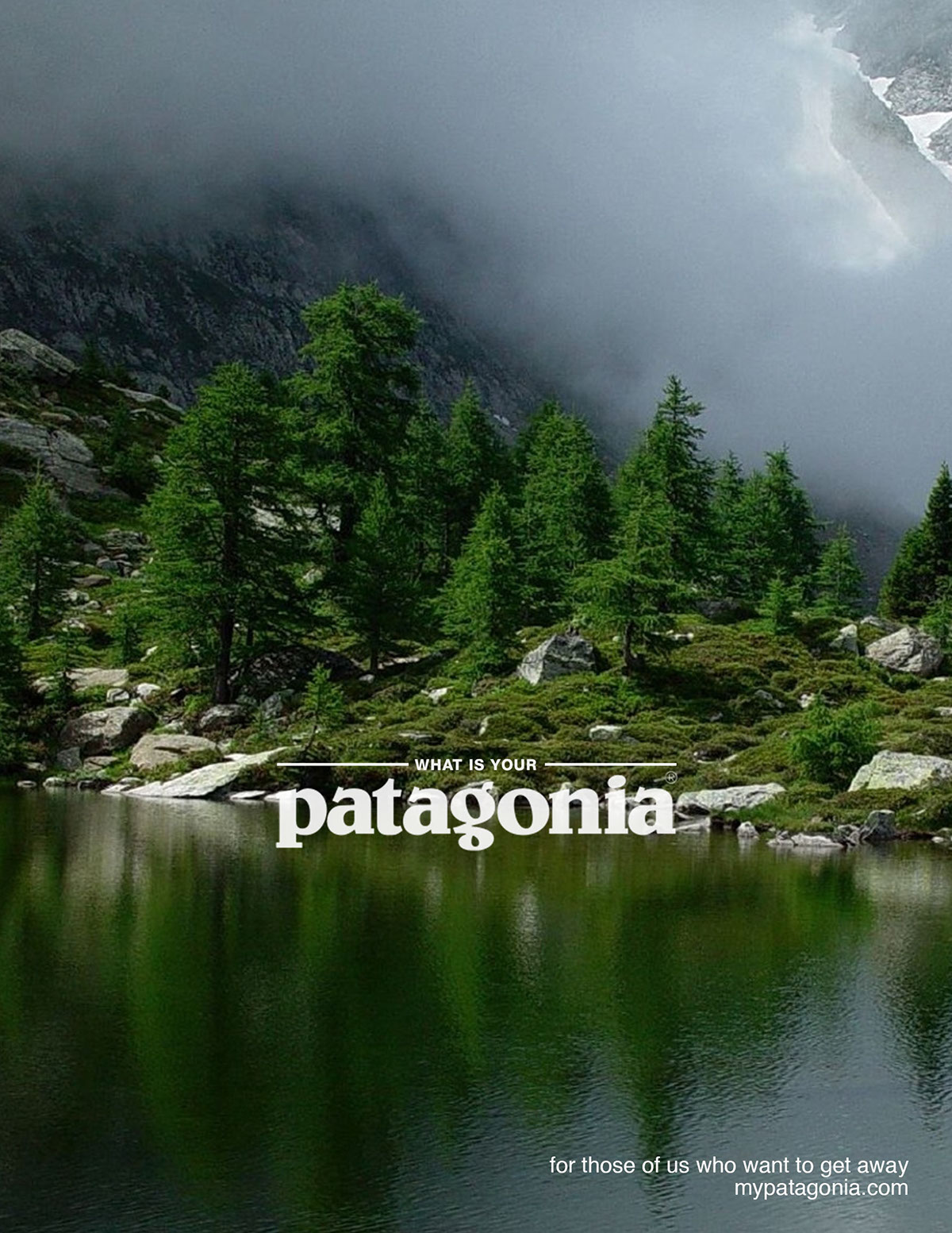 patagonia Nano Puff jacket campaign Integrated Campaign Direct mail microsite magazine print ad trailer commercial teaser