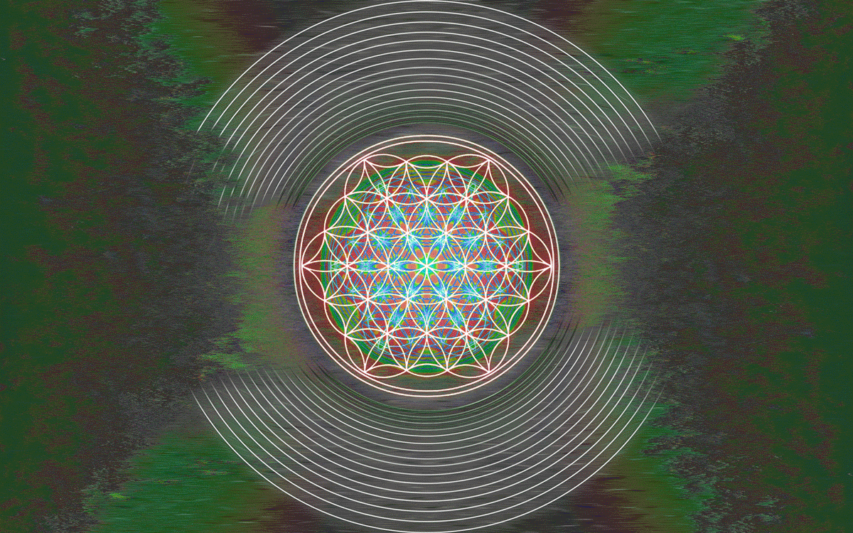 geometry trippy circles distortion blur radial symmetry perfect