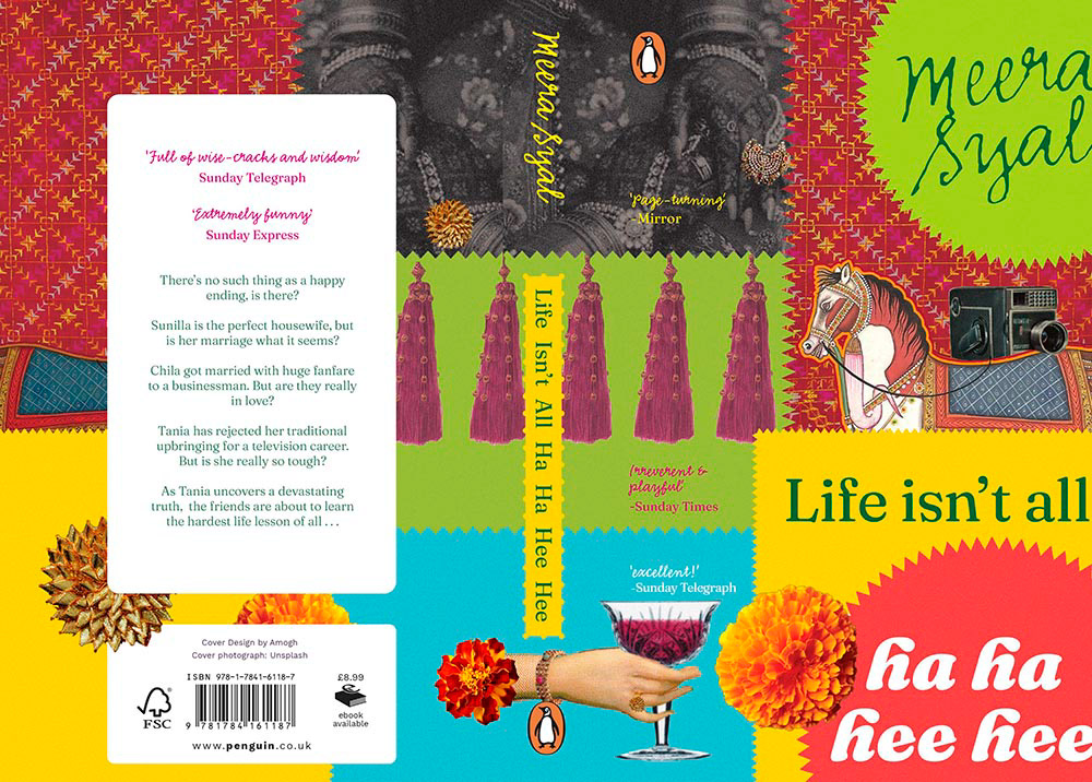 book cover Book Cover Design collage cover design diaspora ILLUSTRATION  indian novel cover penguin books