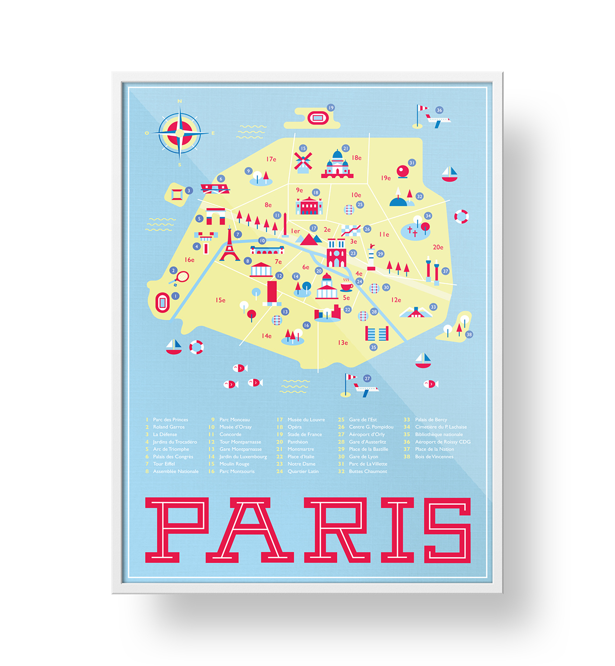 map cartography Paris Carte mapa france infography