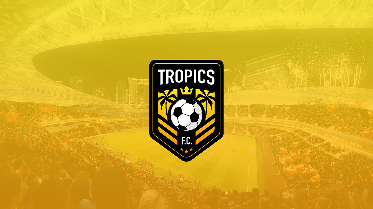 football soccer Logo Design tropics florida jersey team Soccer Kit Football kit