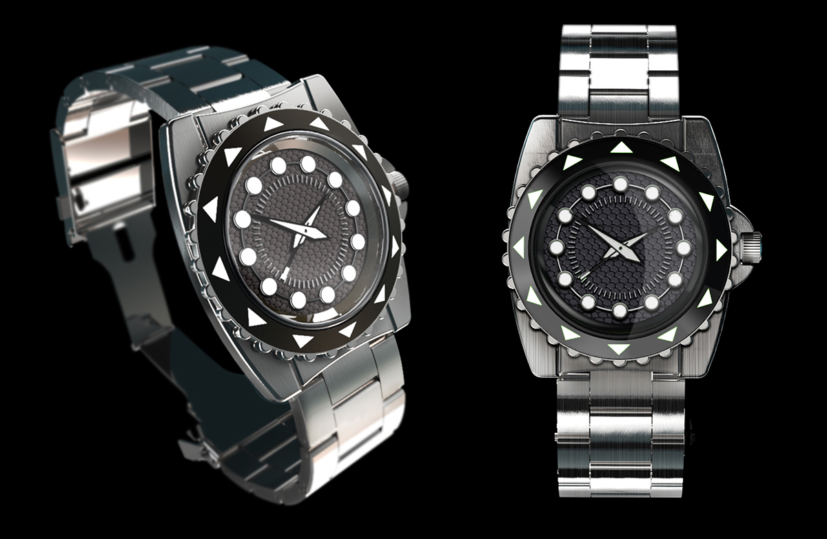 productdesign industrialdesign design WatchDesign watch Watches concept diverwatch diverswatch horology