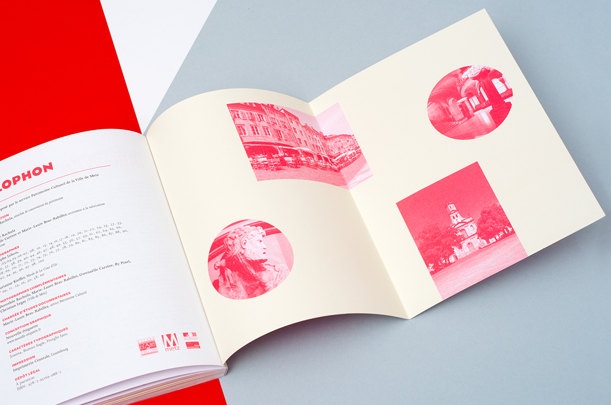 book pantone metz typo Layout spread town Guide