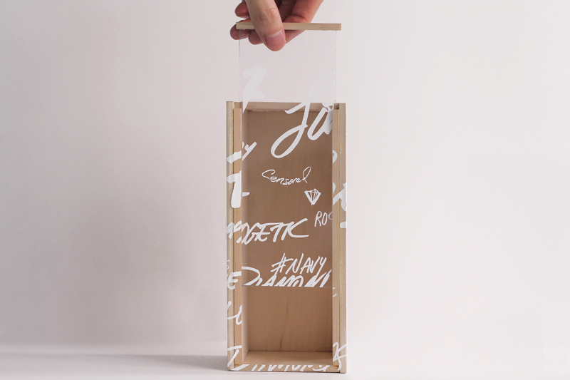 packaging design Rihanna identity wood Massage oil