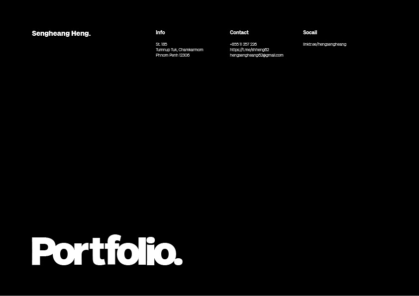 designer graphic design  graphic design portfolio Graphic Designer portfolio sengheang heng