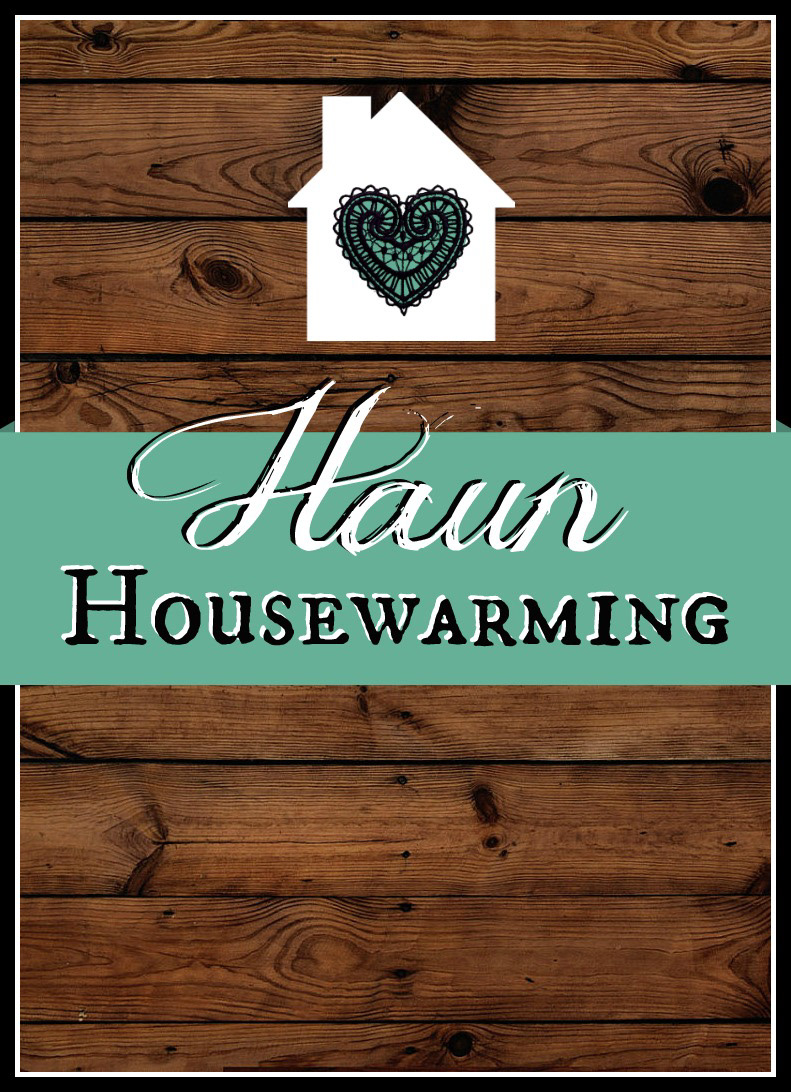 house home wood FLOOR Invitation housewarming heart lace