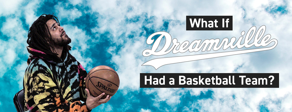 dreamville j. cole Jerseys Mockup brand identity basketball NBA