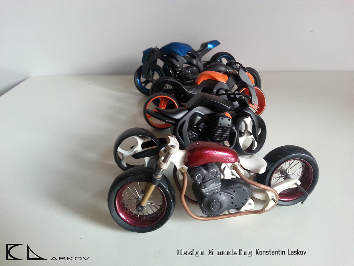 modeling design Custom Bike motorcycle