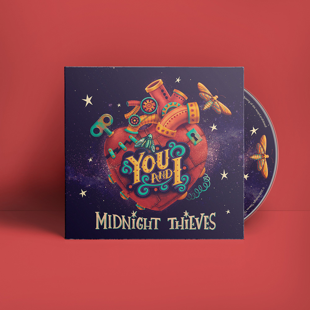 albumcover band graphics CD design HAND LETTERING illustrated illustrated lettering music record sleeve