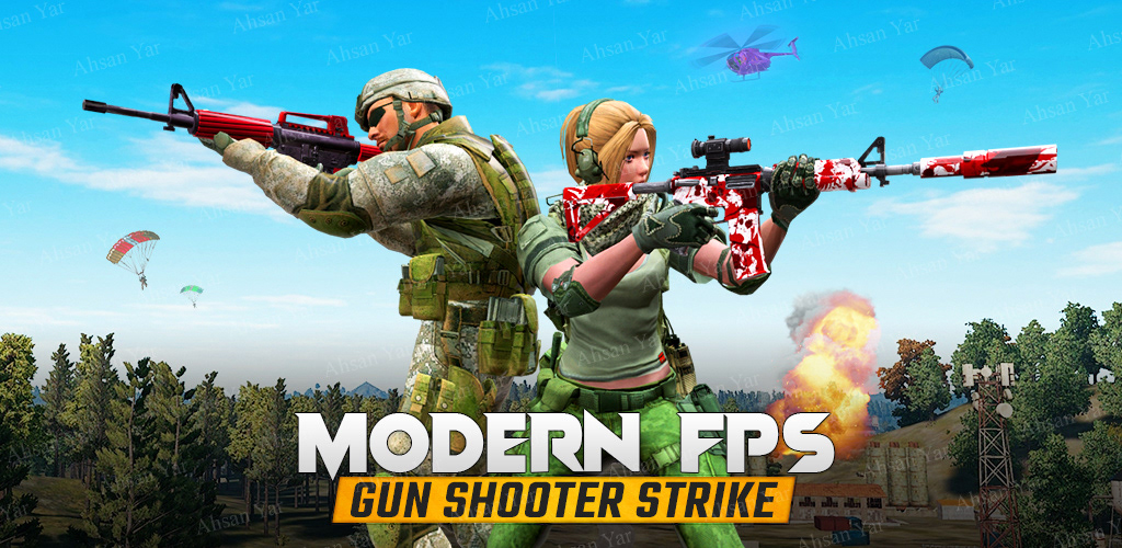 android FPS game Gun Icon ios modern screenshot Shooter strike