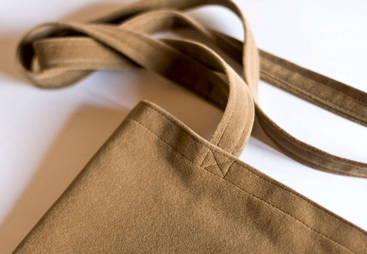 design textile suede color soft print bag Women Bag Accessory hand-made
