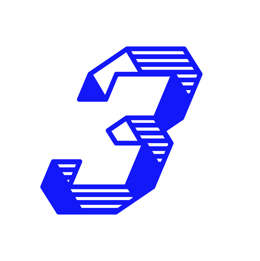 blue lettering 36days type series Numerology numbers ABC alphabet 36daysoftype