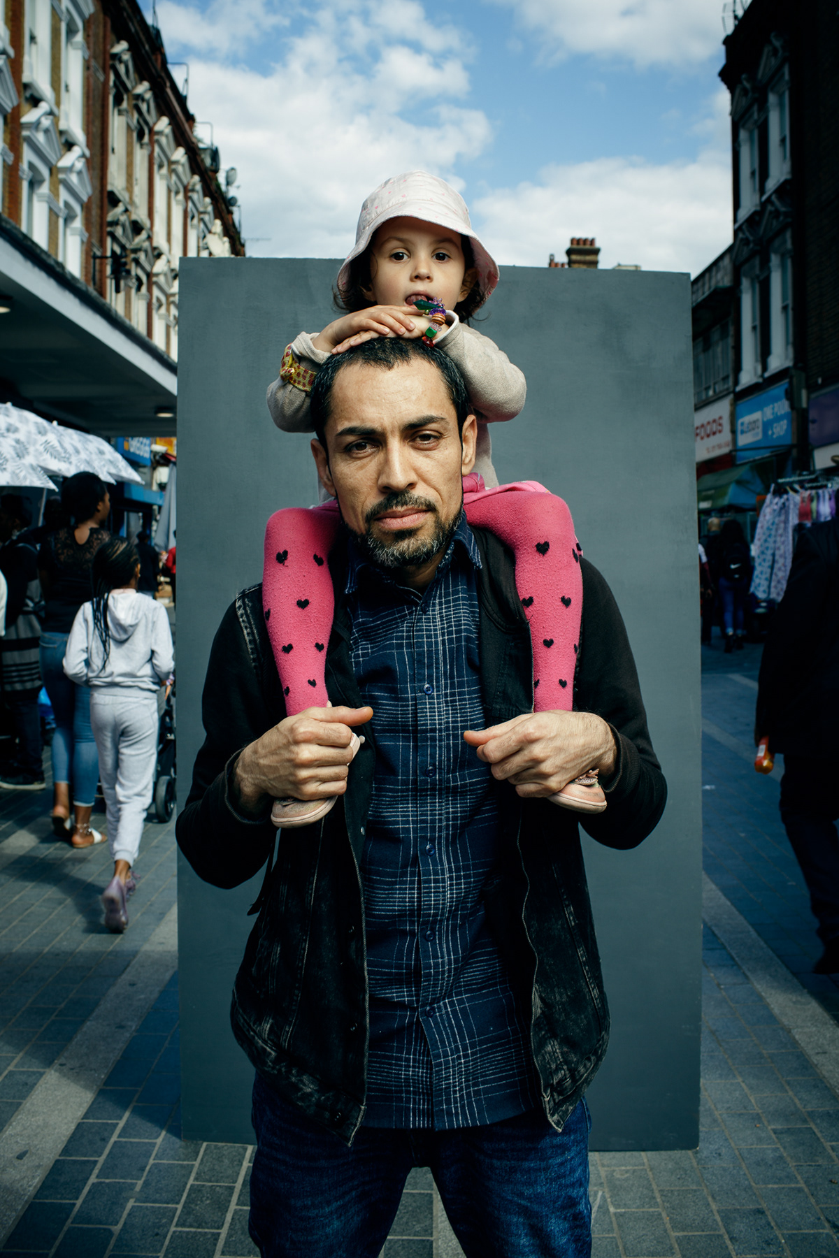 Street portraits Photography  London brixton people market