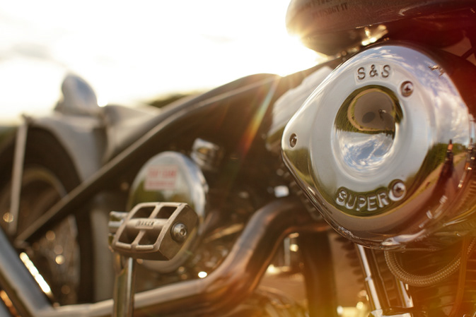 motorcycle HD harley davidsson biker sunset flare stavern norway