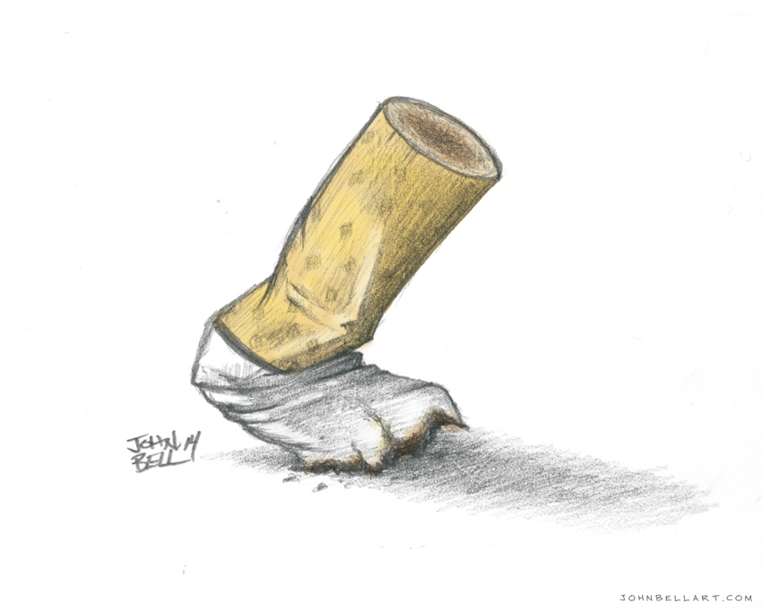 pencil no. 2 photoshop sketch sketchy Clementine feather cigarette butt bonehead clothespin