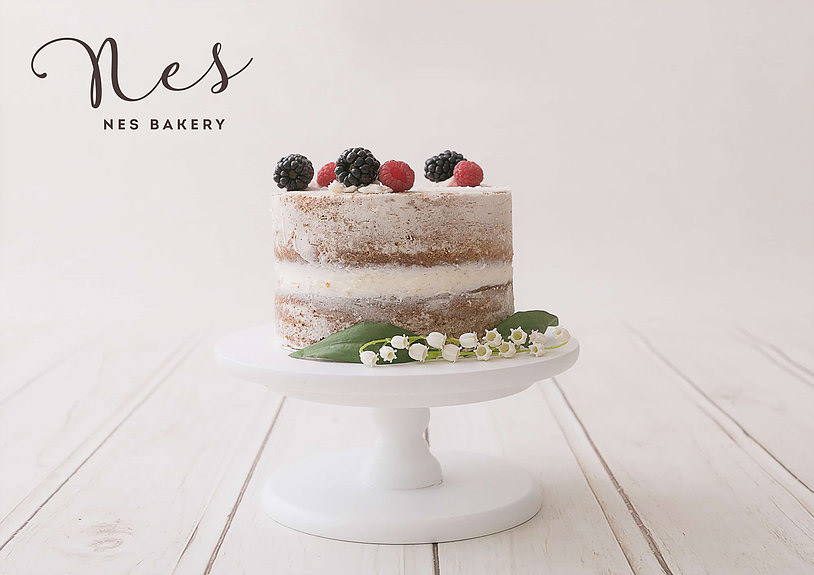 bakery logo cake cake shop boutique romantic