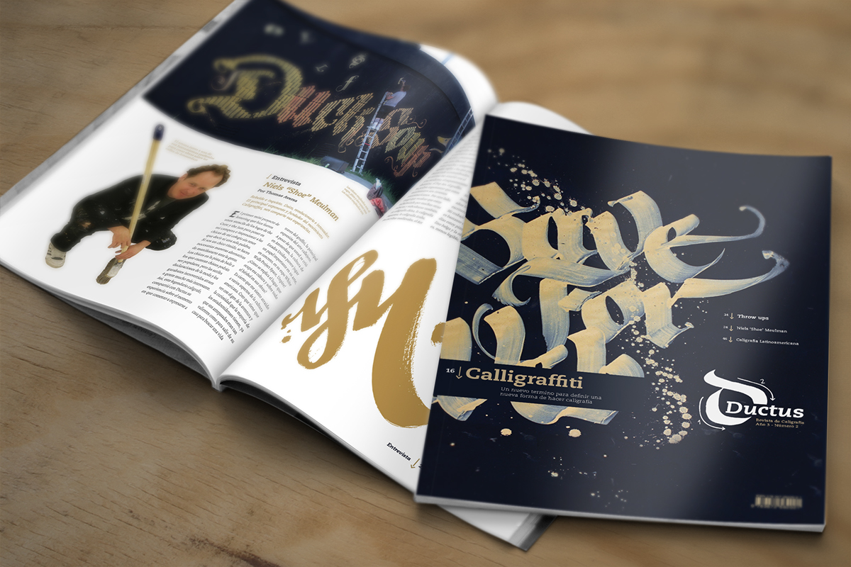calligraffiti Shodou editorial calligraphy magazine magazine