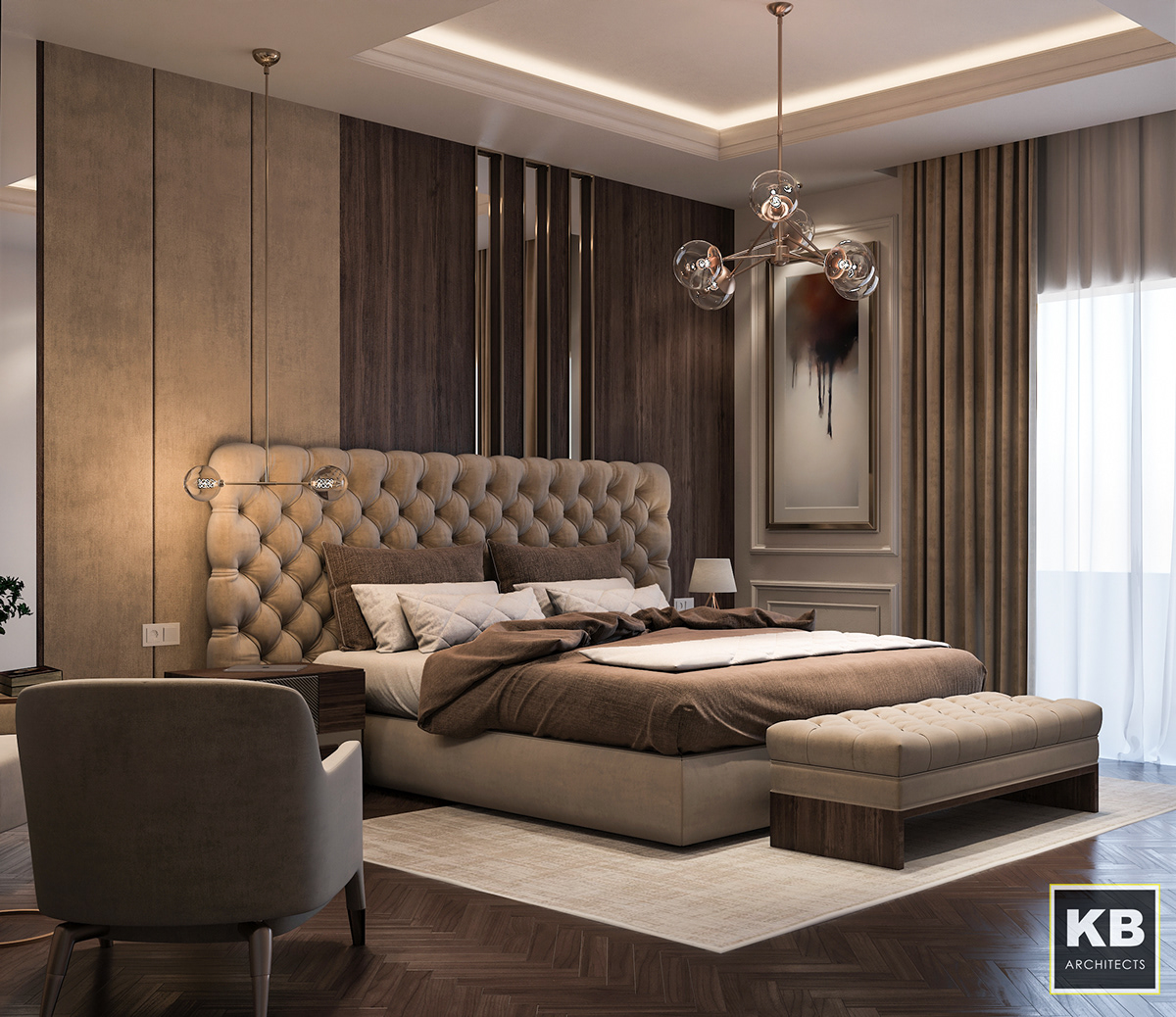 contemporary Interior bedroom decor interiordesign Masterbedroom  elegance