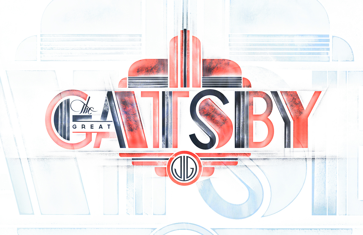 gatsby The Great Gatsby logo like minded studio art deco Baz Luhrmann Catherine Martin Bazmark warnerbros title design