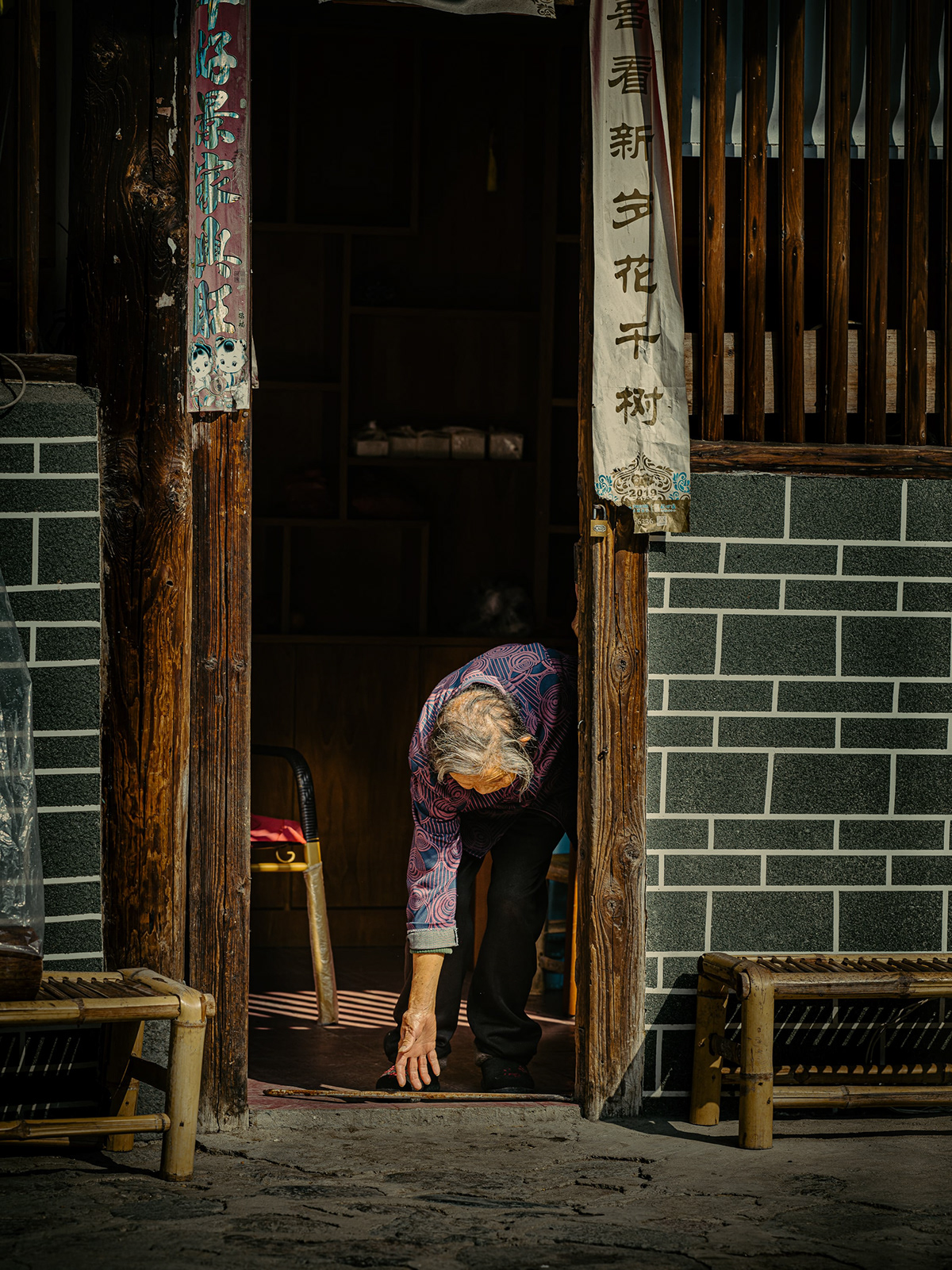 china chinese oldman people Photography  portrait